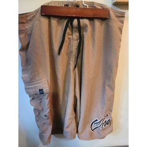 Mens Oneill Athletic Cargo Style Board Shorts Sz M